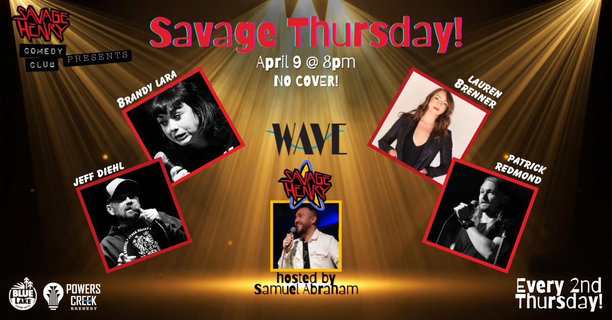 Savage Thursday FB Apr2026
